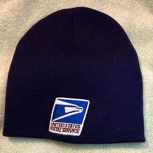 Navy blue USPS beanie